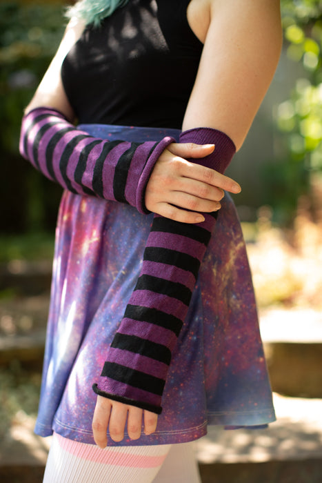 M Sleeves - Purple/Black