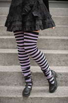 M Stripes - Black/Lilac