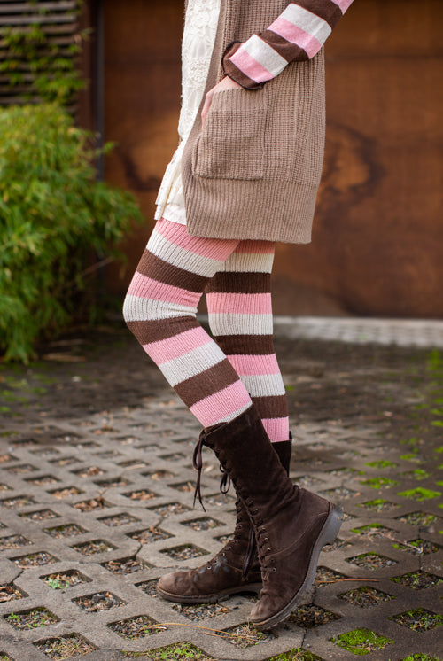 Neapolitan Stripes Thigh High