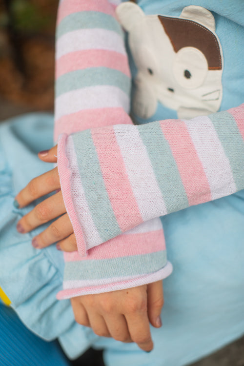 Pride Stripes Arm Warmers - Trans