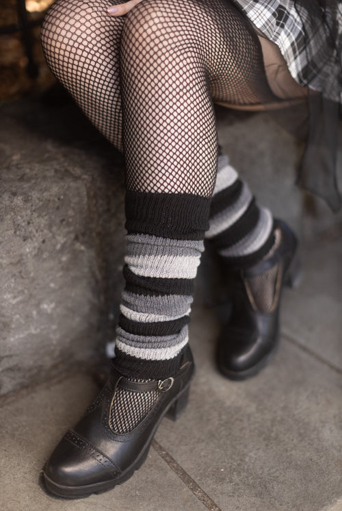 Shadow Stripes Warmers