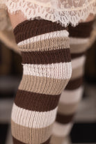 S'mores Stripes Thigh High - Medium