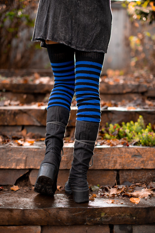 Super Stripes - Black/Royal