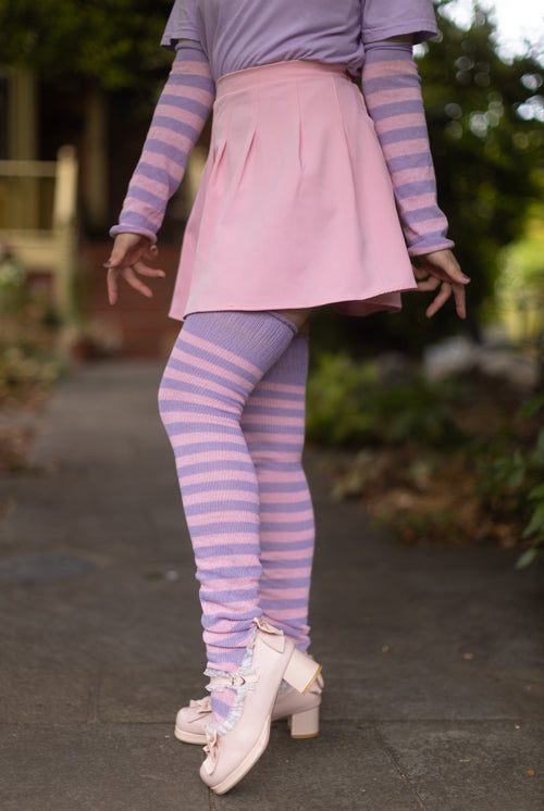 Super Stripes - Lilac/Pink