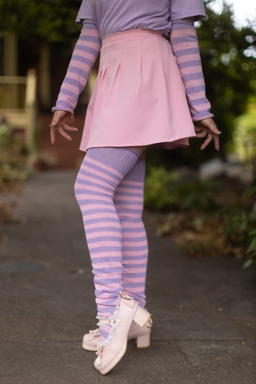 Super Stripes - Lilac/Pink