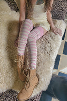 Super Stripes Longer - Pink/Sweet Cream
