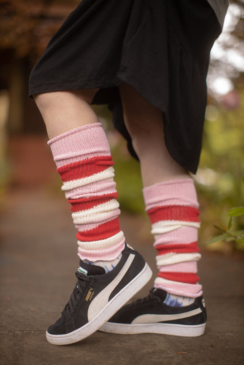 Strawberry Shortcake Stripes Warmers
