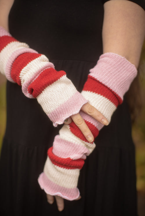 Strawberry Shortcake Stripes Warmers