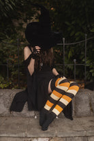 Trick or Treat Stripes Thigh High