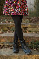 Signature Cotton Leggings - Black - OS