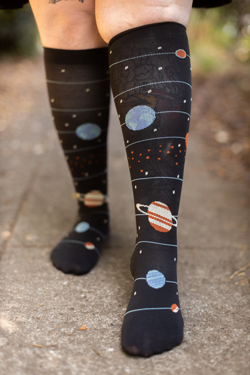 Planets Compression Knee High - Large/Extra Large