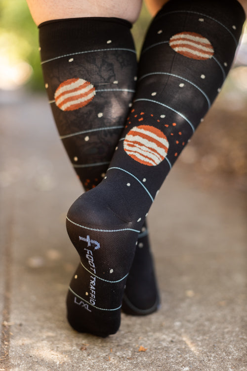 Planets Compression Knee High - Large/Extra Large
