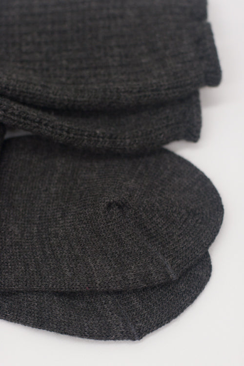 Harajuku Scrunchy Socks - Dark Grey