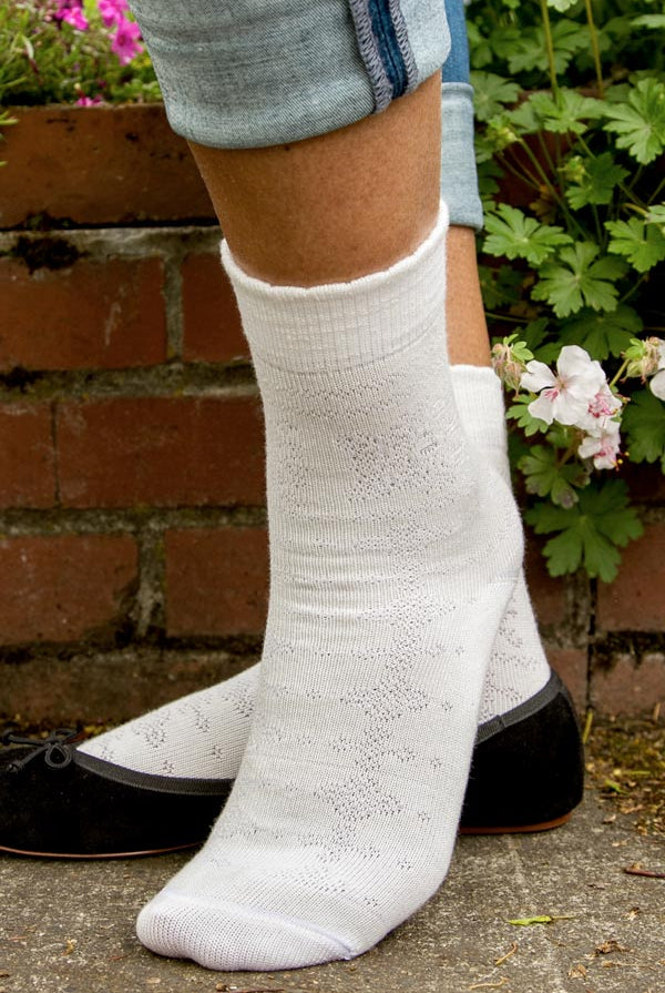 Knockout Bouquet Bamboo Crew - Ivory