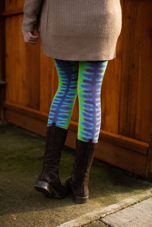 Extraordinarily Longer Tie Dye Thigh High - Classic