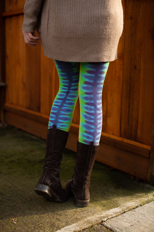 Longer Tie Dyed Extraordinary Thigh High - Classic Tie Dye