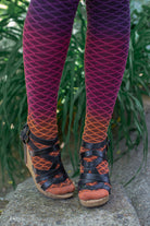 Extraordinary Mermaid Dip Dye Thigh High - Sunset