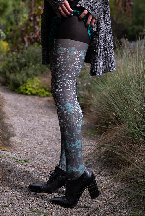 Lisbeth Printed Tights - Large