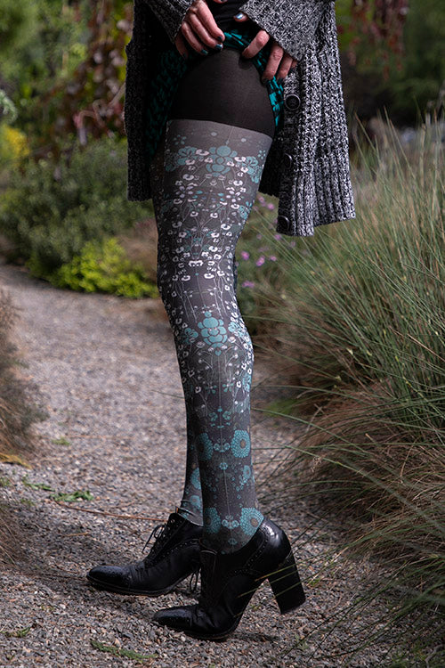 Lisbeth Printed Tights - Large