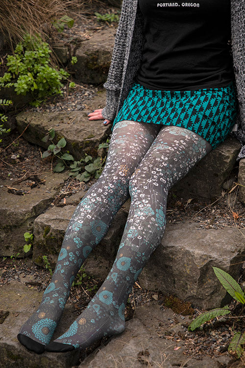 Lisbeth Printed Tights - Medium