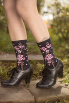 Cherry Blossom Crew - Deep Navy - Medium