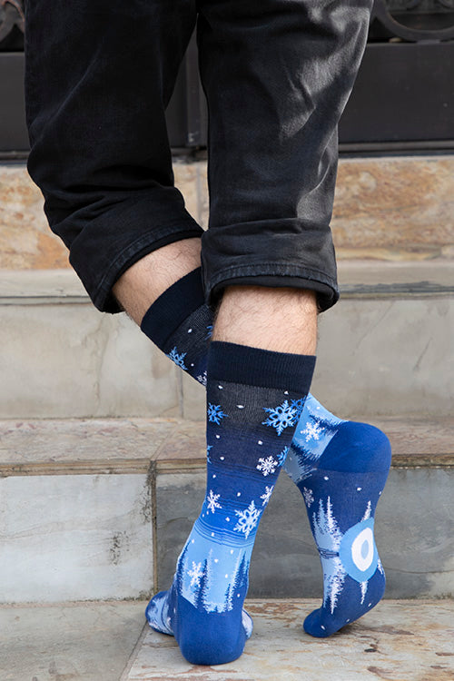 Snowflakes Crew - Large