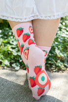 Sweet Strawberries Crew - Pink