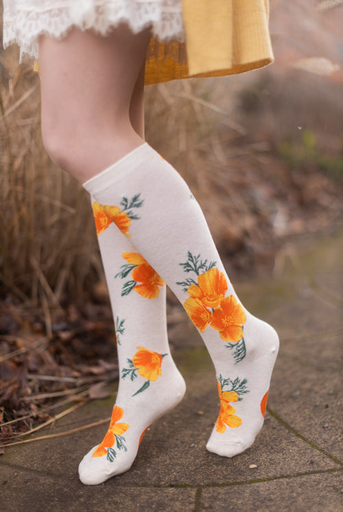 California Poppy Knee High