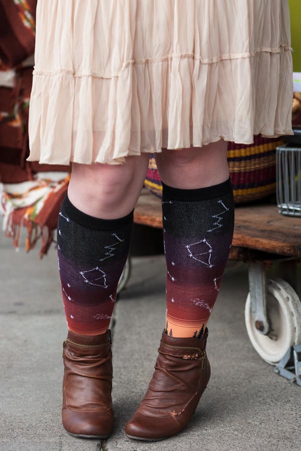 Under the Stars Knee High - Afterglow