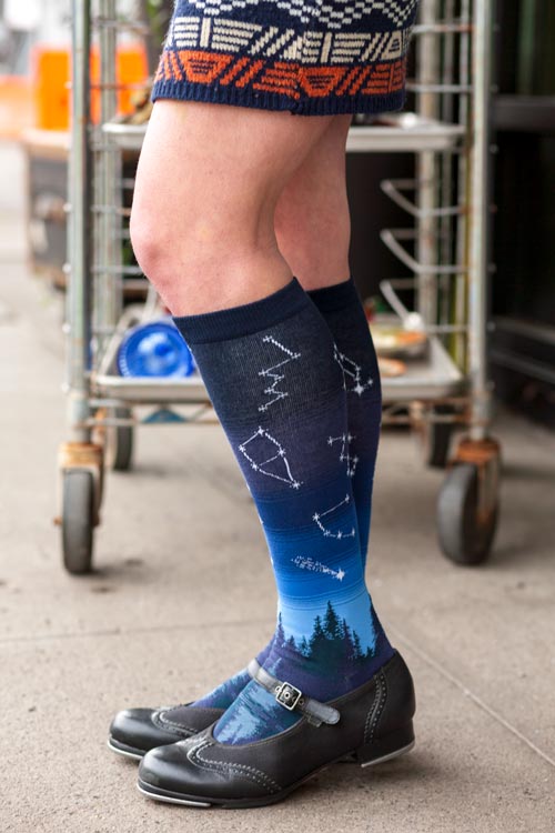 Under the Stars Knee High - Into the Blue