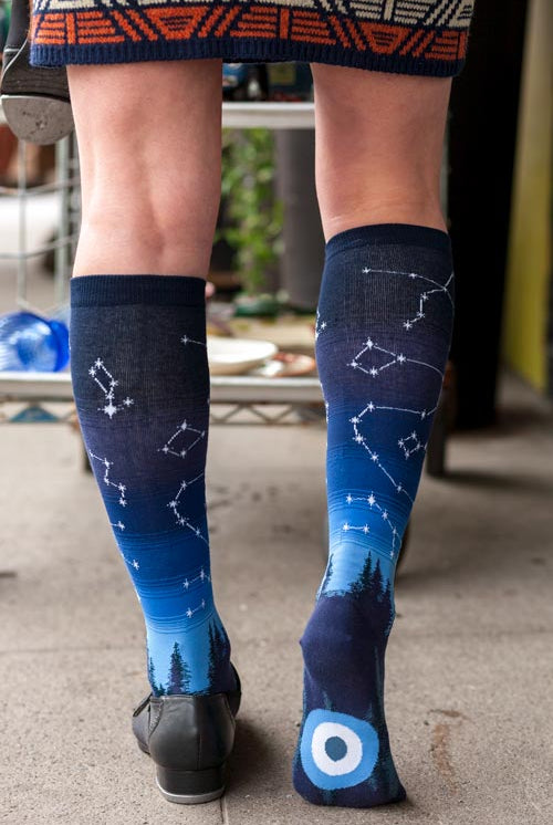 Under the Stars Knee High - Into the Blue