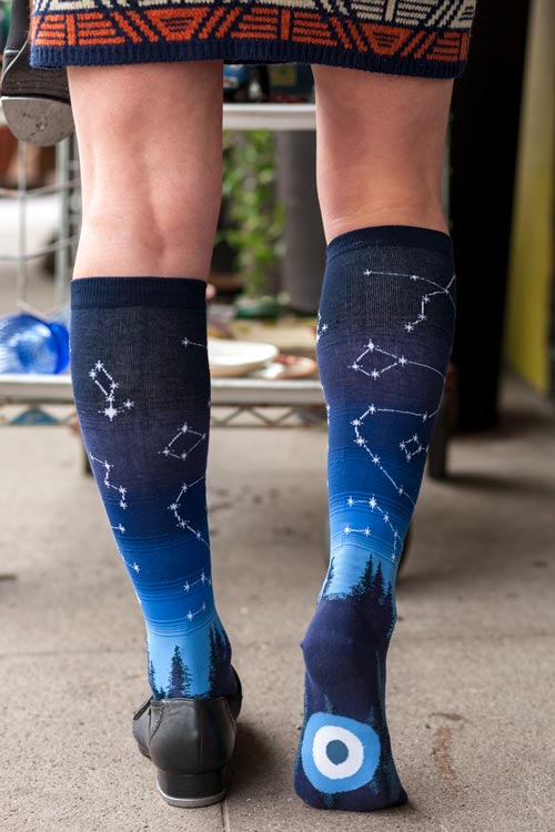 Under the Stars Knee High - Into the Blue