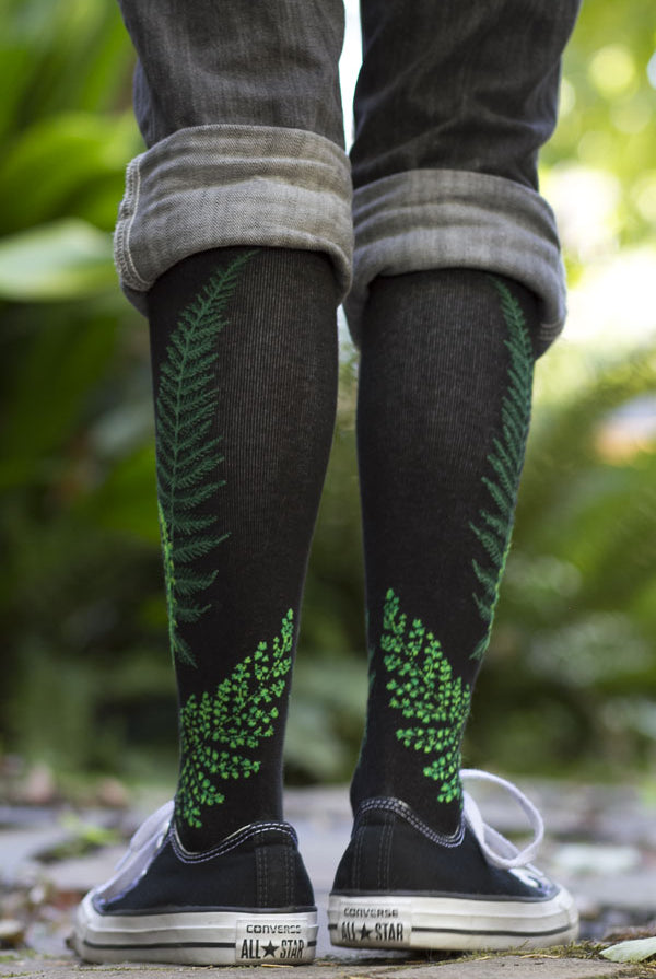 Ferns and Fiddleheads Knee High