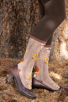 Forest Mushrooms Crew - Heather Mushroom - Medium