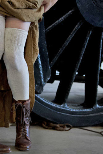 O Basics Knee Socks - Sweet Cream