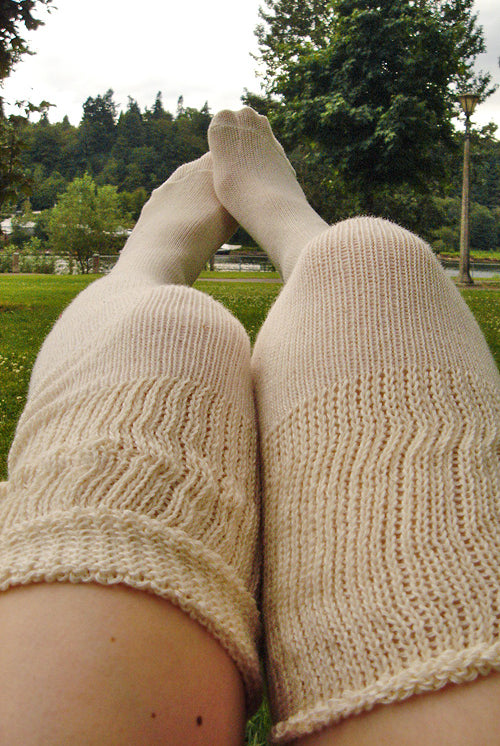 O Basics Knee Socks - Sweet Cream