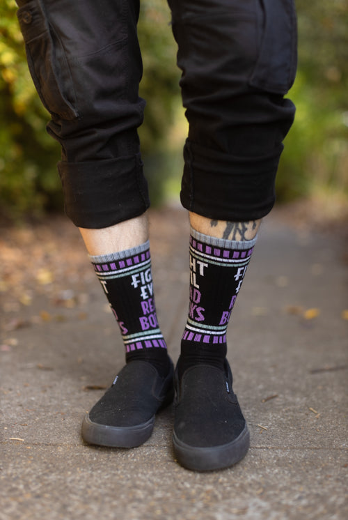 Fight Evil, Read Books Crew - Large