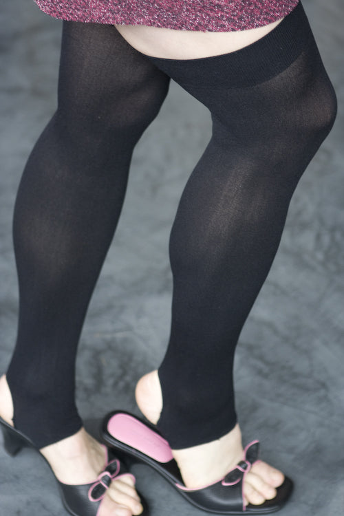 Opaque Stirrup Thigh High Sock Dreams