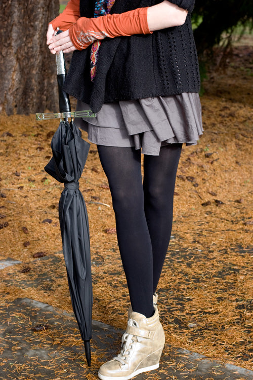 Opaque Tights - Black