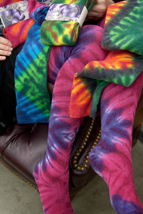 Extraordinary Tie Dye Thigh High - Assorted