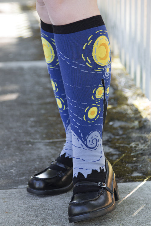 Starry Night Stretch It Knee High