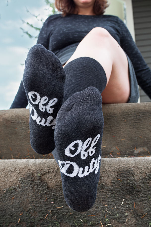 Off Duty Crew Sock Dreams