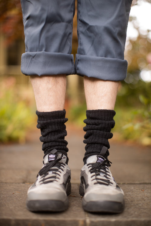 SD Cotton Bootsocks - Black