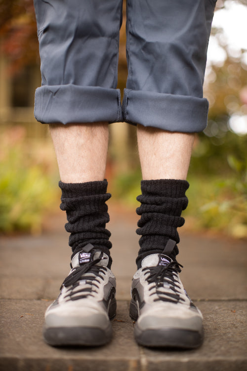 SD Cotton Bootsocks - Black
