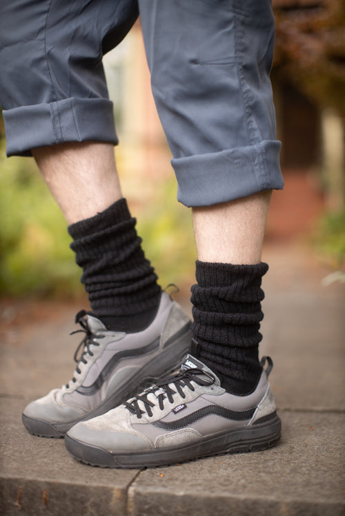 SD Cotton Bootsocks - Black