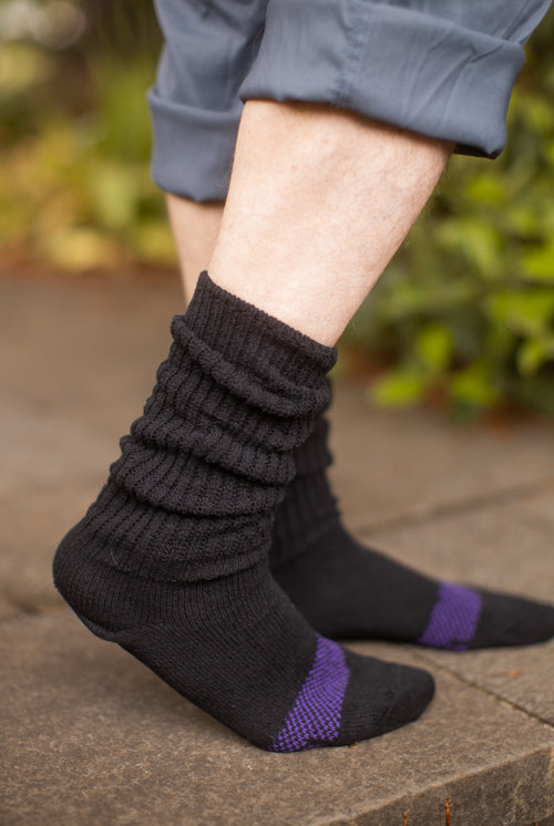 SD Cotton Bootsocks - Black