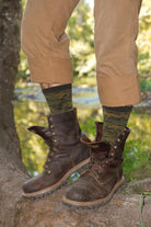 Crosspoint Camo Waterproof Socks - Forest - Large/Extra Large