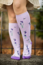 Bees and Lavender Stretch It Knee High