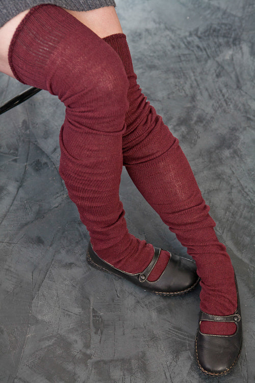 Super M Socks - Dark Red