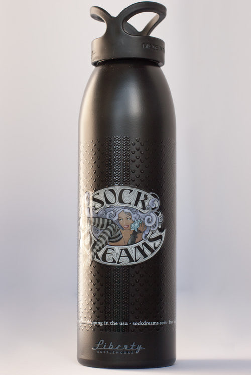 Sock Dreams Logo Water Bottle - Pitch